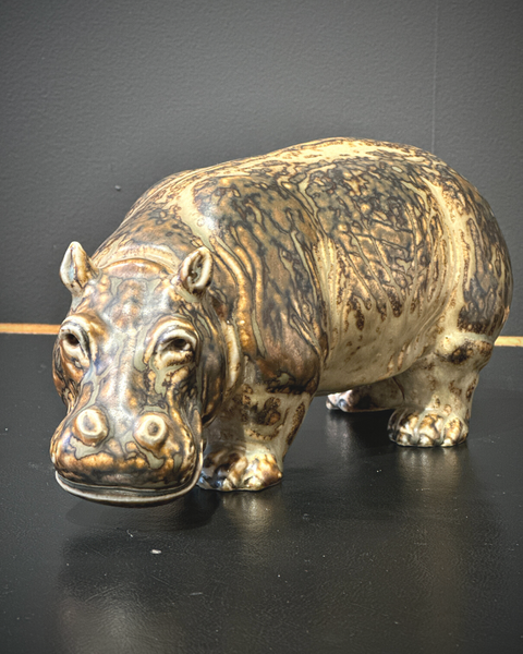 Céramique de Knud KYHN Hippopotame