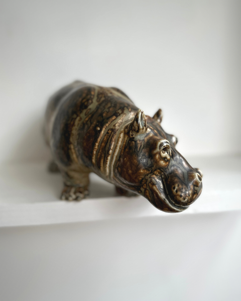 Céramique de Knud KYHN Hippopotame